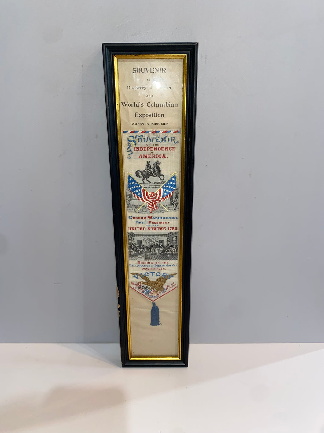 Stevengraph Souvenir of the Independence of America