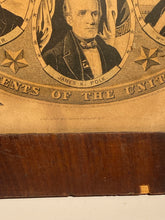 Load image into Gallery viewer, Original N. Currier &amp; Ives Print Presidents Of The United States
