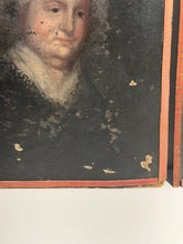 Load image into Gallery viewer, 19th Century Oil On Board Paintings George And Marty Washington
