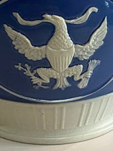 Load image into Gallery viewer, Staffordshire Jasperware Pitcher Peace and Plenty Columbia and Seal of United States
