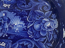 Load image into Gallery viewer, Historical Staffordshire Peace and Plenty Platter by Clews 19 1/2”
