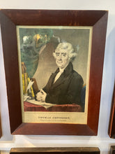 Load image into Gallery viewer, Near Complete Set of First 16 Presidents by N. Currier, Missing only Millard Fillmore
