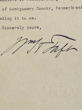 Load image into Gallery viewer, William H. Taft 1924 Typed Letter Signed as Supreme Court Justice Washington
