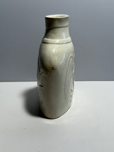 Load image into Gallery viewer, Staffordshire 19th Century Pottery Flask With Eagle Seal Of United States Grapes
