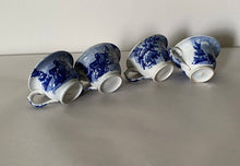 Load image into Gallery viewer, Historical Staffordshire Lot Of 4 Doctor Syntax Custard Cups Ca. 1825
