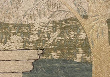 Load image into Gallery viewer, Antique Silk Embroidered Memorial To George Washington Sampler  19th Century
