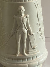 Load image into Gallery viewer, Staffordshire Jasperware Parian Large Pitcher with Washington

