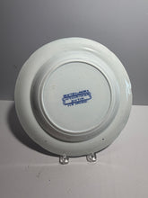 Load image into Gallery viewer, Historical Staffordshire Blue Soup Plate Octagon Church Boston Ca. 1825
