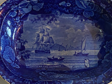 Load image into Gallery viewer, Historical Staffordshire Eirth on the Thames Vegetable Dish by Wood
