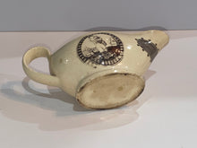 Load image into Gallery viewer, Staffordshire Creamware Liverpool Creamer With Columbia at Washington Memorial Transfer Ca. 1800
