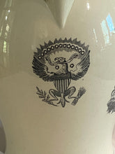 Load image into Gallery viewer, Staffordshire Creamware Liverpool Pitcher Washington Memorial with Chain of States And Peace and Plenty
