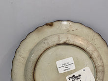 Load image into Gallery viewer, Staffordshire Pearlware Leeds Blue Edge Eagle And Shield Plate Ca. 1820
