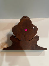 Load image into Gallery viewer, Late 18th Early 19th Century Carved Wooden Bust of Benjamin Franklin
