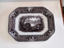 Load image into Gallery viewer, Staffordshsire Mulberry Ironstone Washington Vase Ca. 1840
