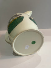 Load image into Gallery viewer, Staffordshire Creamware Liverpool Pitcher Polychrome American Ship and Sailor Scenes
