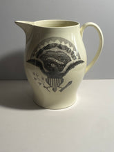 Load image into Gallery viewer, Staffordshsire Creamware Liverpool Pitcher Large Eagle Seal Of U.S. Washington
