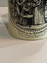 Load image into Gallery viewer, Staffordshire Creamware Liverpool Tankard Mug Gretna Green or the Red Hot Marriage
