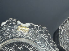 Load image into Gallery viewer, Sandwich Lacy Glass Cup Plates EAPG Verge Washington 561 And 561a
