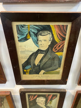 Load image into Gallery viewer, Near Complete Set of First 16 Presidents by N. Currier, Missing only Millard Fillmore

