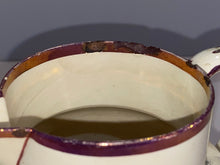 Load image into Gallery viewer, Staffordshire War of 1812 Pitcher with Commodore Bainbridge and Lawrence Ca. 1815
