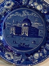 Load image into Gallery viewer, Historical Staffordshire Blue Plate Exchange Baltimore

