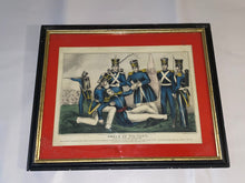 Load image into Gallery viewer, Currier &amp; Ives Type Print Death Of Col. Clay Battle Of Buena Vista Kellogg

