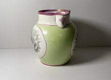 Load image into Gallery viewer, Staffordshire War Of 1812 Captain Jones And Captain Pike Ca. 1815 Luster Green
