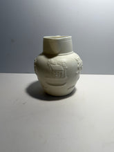 Load image into Gallery viewer, Staffordshire Porcelain Pitcher With Figures And William Henry Harrison Log Cabin
