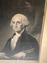 Load image into Gallery viewer, Original 19th Century Medium Folio Engraving Of General George Washington Stuart

