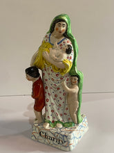 Load image into Gallery viewer, Staffordshire Pearlware Charity Figure Ca. 1820
