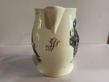 Load image into Gallery viewer, Staffordshire Creamware Liverpool Pitcher Apotheosis Washington American Ship
