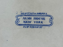Load image into Gallery viewer, Historical Staffordshire Blue Platter New York Almshouse Ca. 1825
