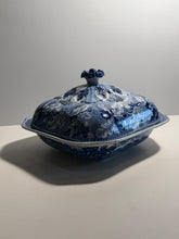 Load image into Gallery viewer, Historical Staffordshire Vegetable Dish Protestant Dutch Church City Of Albany
