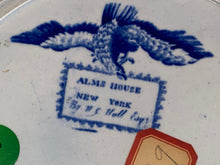 Load image into Gallery viewer, Historical Staffordshire Alms House New York Plate by Stevenson
