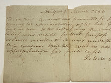 Load image into Gallery viewer, 1796  DeWitt Clinton - Erie Canal - Governor  Mayor of New York City - Signed
