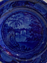 Load image into Gallery viewer, Historical Staffordshire Blue Plate Gilpin’s Mill on the Brandywine
