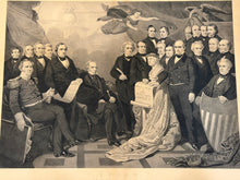 Load image into Gallery viewer, Large Folio Engraving “Union” H. S. Saddler Constitution United States
