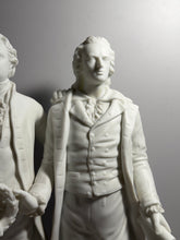 Load image into Gallery viewer, 19th C. Johann Wolfgang Goethe Johann Christoph Friedrich Schiller Parian Figure
