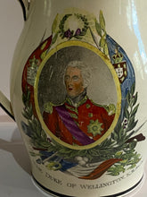 Load image into Gallery viewer, Staffordshire Creamware Liverpool Pitcher George 3rd Duke Of Wellington 1800
