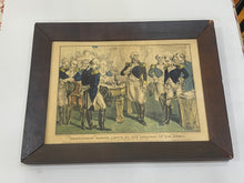 Load image into Gallery viewer, Original N. Currier &amp; Ives Print Washington Taking Leave Of The Officers Of Army
