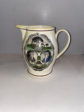 Load image into Gallery viewer, Staffordshire Creamware Liverpool Pitcher Proscribed Patriots American Ship And Jefferson Eagle
