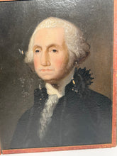 Load image into Gallery viewer, 19th Century Oil On Board Paintings George And Marty Washington
