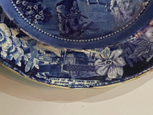 Load image into Gallery viewer, Historical Staffordshire Niagara 4 Medallion Plate Erie Canal

