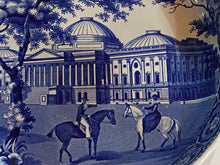 Load image into Gallery viewer, Historical Staffordshire Blue Capital Washington Potato Bowl

