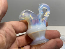 Load image into Gallery viewer, Boston And Sandwich Glass Lacy Opalescent Panel Toy Pitcher And Basin
