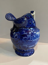 Load image into Gallery viewer, Historical Staffordshire Blue Wash Pitcher View of The Erie Canal
