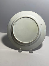 Load image into Gallery viewer, Staffordshire Spatterware Plate In The Schoolhouse Pattern Ca. 1830
