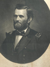 Load image into Gallery viewer, Original Currier Type Print Lieut. Ulysses S. Grant President Richardson NY
