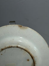 Load image into Gallery viewer, Staffordshire Pearlware Children’s Alphabet Plate Abraham Lincoln 1860’s Child’s
