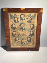 Load image into Gallery viewer, Original N. Currier &amp; Ives Print Presidents Of The United States
